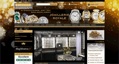 Desktop Screenshot of joaillerie-royale.com